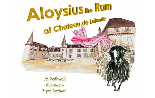 Aloysius the Ram at Chateau de Lalande